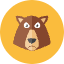 Bear Icon from Kameleon Colors Set