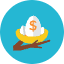 Money Nest Icon from Kameleon Colors Set