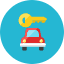 Car Key Secure Icon from Kameleon Colors Set