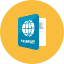 Passport Icon from Kameleon Colors Set