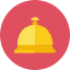 Service Bell Icon from Kameleon Colors Set