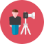 Cameraman Icon from Kameleon Colors Set