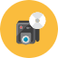 Old Camera Icon from Kameleon Colors Set
