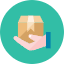 Box Hand Icon from Kameleon Colors Set