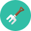 Fork Icon from Kameleon Colors Set