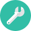 Wrench 2 Icon from Kameleon Colors Set
