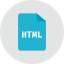 Html File Icon from Kameleon Colors Set