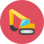 Excavator Icon from Kameleon Colors Set