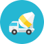 Mixer Truck Icon from Kameleon Colors Set
