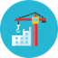 Tower Crane Icon from Kameleon Colors Set
