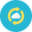 Refresh Cloud 2 Icon from Kameleon Colors Set