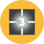 Movie Countdown Icon from Kameleon Colors Set