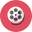 Movie Film 2 Icon from Kameleon Colors Set