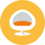 Chair 4 Icon from Kameleon Colors Set