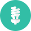 Light Bulb 2 Icon from Kameleon Colors Set