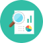 Analytics Icon from Kameleon Colors Set