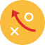 Business Plan Icon from Kameleon Colors Set