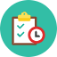 Todo List Icon from Kameleon Colors Set