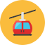 Cable Car Icon from Kameleon Colors Set