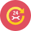 Car Service Icon from Kameleon Colors Set