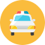 Police Car Icon from Kameleon Colors Set