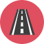 Road Icon from Kameleon Colors Set