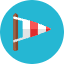 Wind Flag Icon from Kameleon Colors Set