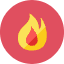 Hot Icon from Kameleon Colors Set