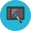 Drawing Tablet Icon from Kameleon Colors Set