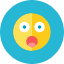 Frightened Smiley Icon from Kameleon Colors Set
