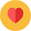 Heart Icon from Kameleon Colors Set