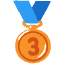 3rd Place Medal Emoji from Noto Emoji Set