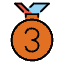 3rd Place Medal Emoji from OpenMoji Set