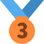 3rd Place Medal Emoji from Twemoji Set