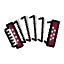 Accordion Emoji from OpenMoji Set