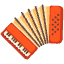 Accordion Emoji from Noto Emoji Set