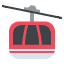 Aerial Tramway Emoji from EmojiTwo Colors Set