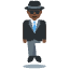 Agent Cool Emoji from Twemoji Set