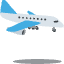 Airplane Arrival Emoji from EmojiTwo Colors Set