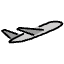 Airplane Departure Emoji from OpenMoji Set