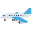 Airplane Emoji from EmojiTwo Colors Set