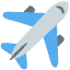 Airplane Emoji from Twemoji Set