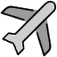 Airplane Emoji from OpenMoji Set