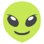 Alien Emoji from EmojiTwo Colors Set