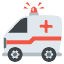 Ambulance Emoji from EmojiTwo Colors Set