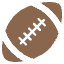 American Football Emoji from EmojiTwo Colors Set