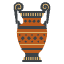 Amphora Emoji from EmojiTwo Colors Set