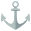 Anchor Emoji from EmojiTwo Colors Set