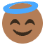 Angel Emoji Emoji from EmojiTwo Colors Set