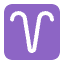 Aries Flat Emoji from Fluent Emoji Flat Set